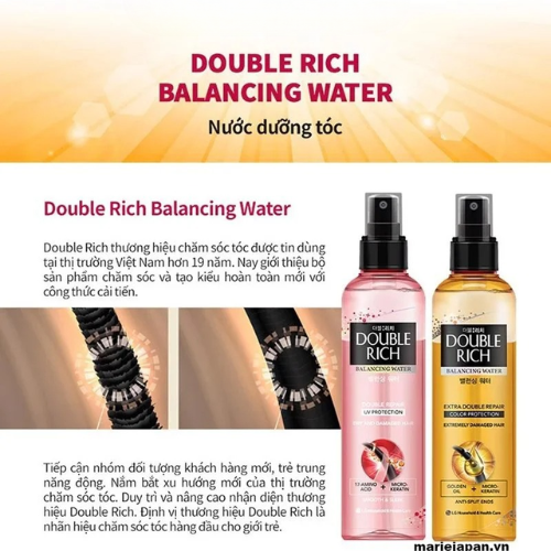 Nước Xịt Dưỡng Tóc Double Rich