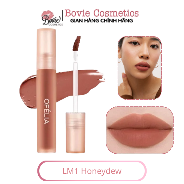 Son kem lì mịn OFÉLIA Uncovered Lip Mousse