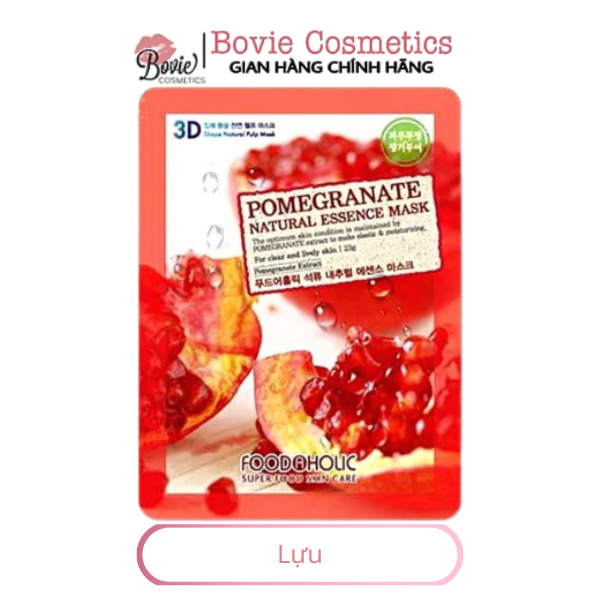 Mặt Nạ Dưỡng Da 3D Foodaholic Natural Essence Mask