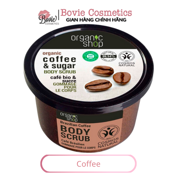 Tẩy Tế Bào Chết Toàn Thân Organic Shop Body Scrub
