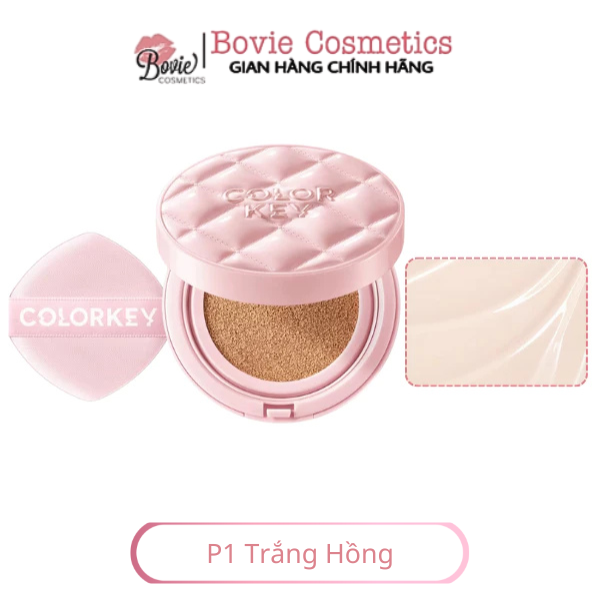 Phấn Nước Chống Nắng Colorkey Long Lasting Flawless Brightening Cushion Cream SPF50+ PA++++