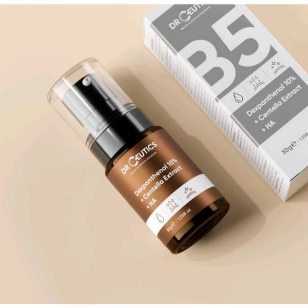 Serum DrCeutics Tinh Chất Dưỡng Cấp Ẩm, Làm Dịu Da DrCeutics Dexpanthenol 10% + Centella Extract + HA