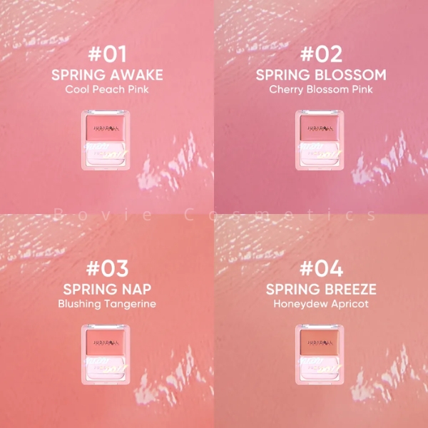 Má Hồng Kem JUDYDOLL Căng Bóng Lâu Trôi Mềm Mịn Glow Blush Balm
