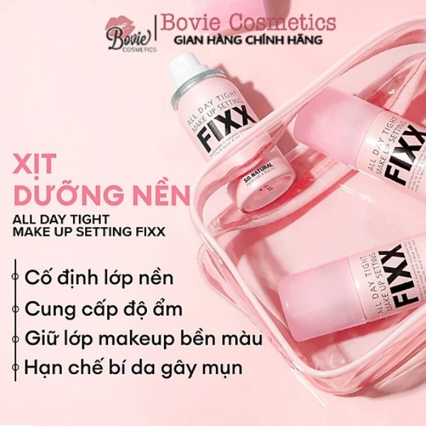 Xịt Makeup So Natural All Day Tight Fixx