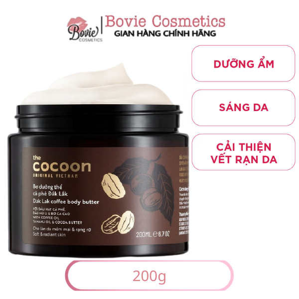 Bơ dưỡng thể cà phê Đắk Lắk Cocoon