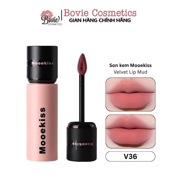 Son kem Mooekiss Velvet Lip Mud