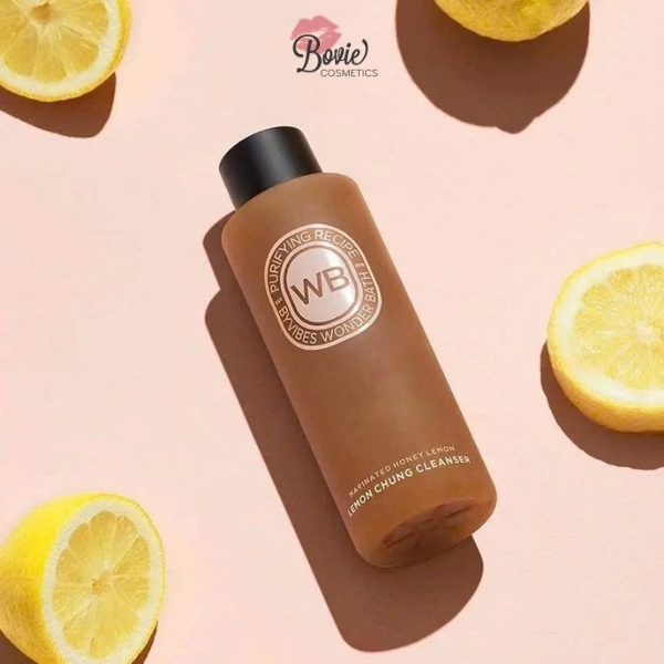 Sữa Rửa Mặt Chanh Đường Đen Lemon Chung Cleanser 200ML