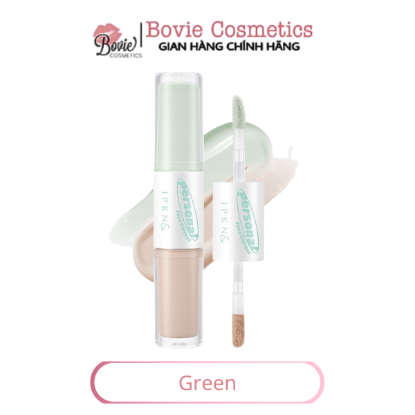 Kem Che Khuyết Điểm, Bắt Sáng 2 Đầu IPKN Personal Tone Correcting Concealer Duo