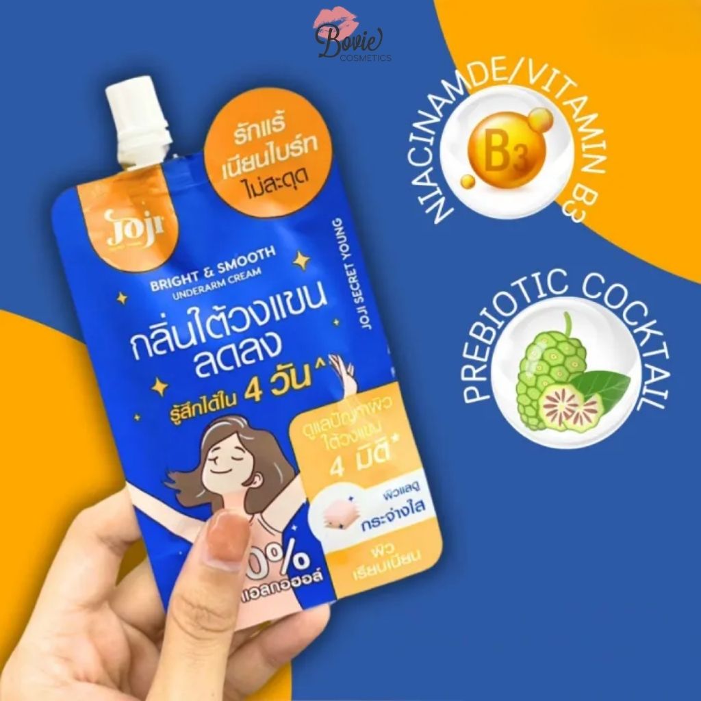 Kem Giảm Thâm Dưỡng Trắng Vùng Dưới Cánh Tay Joji Bright & Smooth Undercream 30g