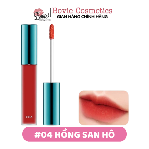 Son kem Bbia Last Velvet Lip Tint Full màu