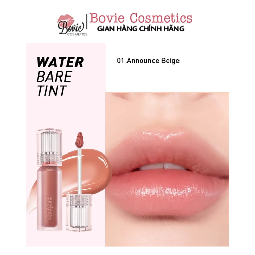 Son Tint Bóng Peripera Ink Bare Water Tint 3.8g