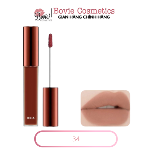 Son kem Bbia Last Velvet Lip Tint Full màu