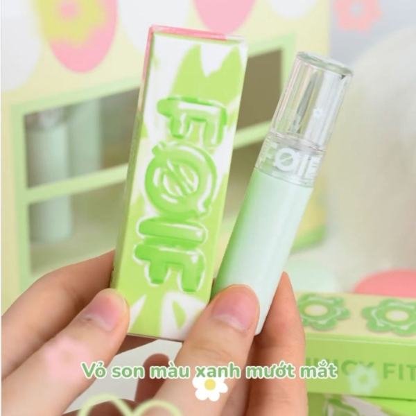 Son Tint Bóng Thuần Chay, Ẩm Mọng, Bền Màu FOIF Juicy Fit Tint