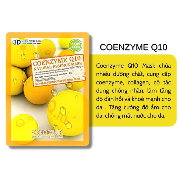 Mặt Nạ Dưỡng Da 3D Foodaholic Natural Essence Mask