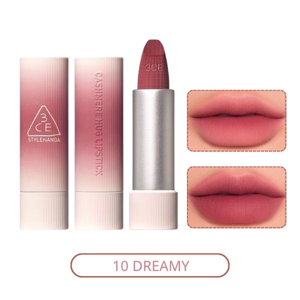 Son Thỏi Mịn Lì, Mềm Môi 3CE Cashmere Hug Lipstick 3.5g