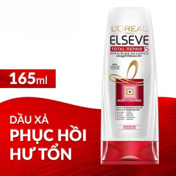 Dầu Xả L'Oreal Paris Phục Hồi Hư Tổn, Ngăn Gãy Rụng Tóc, Bảo Vệ Màu Tóc Nhuộm 280ml