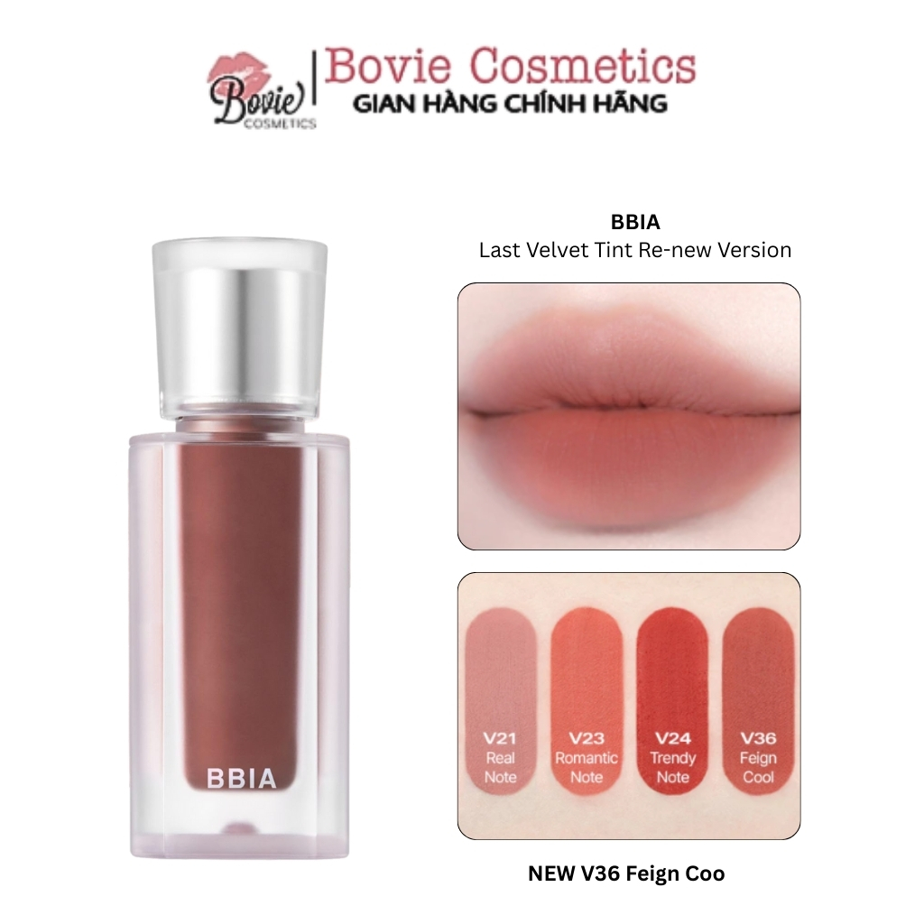 Son kem lì BBIA Last Velvet Tint ( Vỏ Mới )
