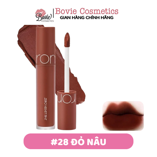 Son kem lì Romand Zero Velvet Tint