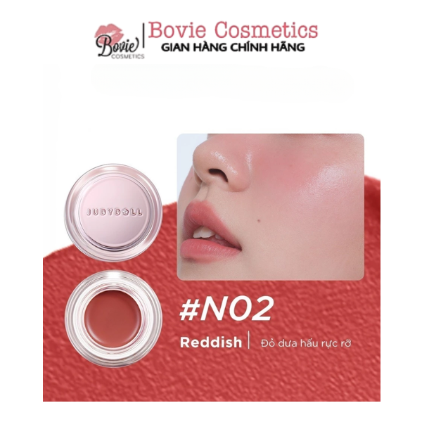 Má hồng kem Judydoll Watery Multiuse Color Balm đa năng