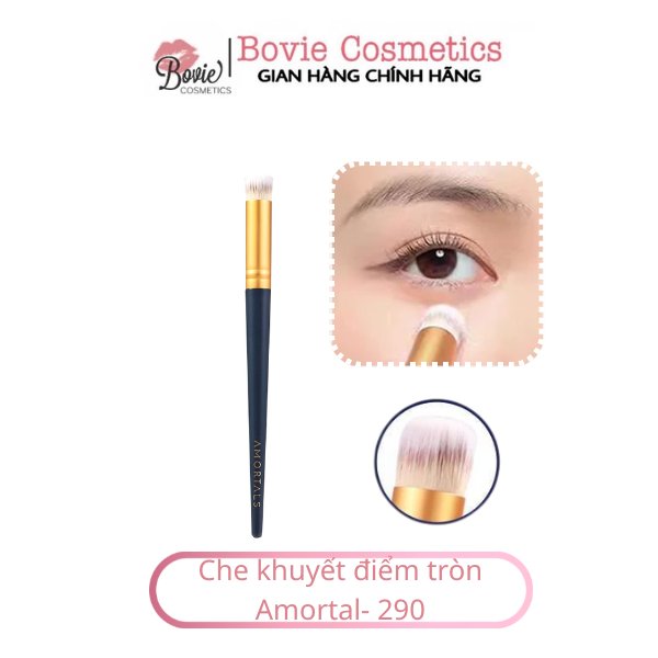 Cọ Trang Điểm AMORTALS Cọ Che Khuyết Điểm/ Cọ Tán Nền/ Cọ Phấn Phủ Chuyên Dụng Chất Liệu Lông Mềm