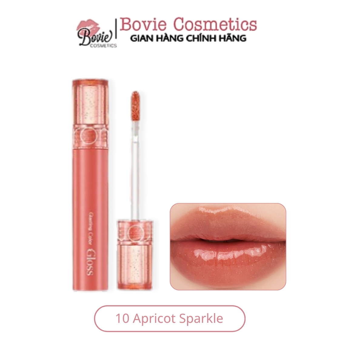 Son tint bóng Romand Glasting Color Gloss