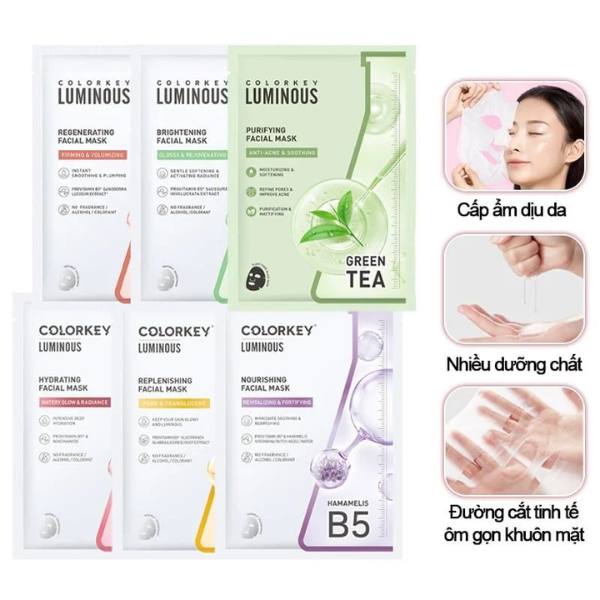 Mặt Nạ Colorkey Luminous B5 Facial Mask