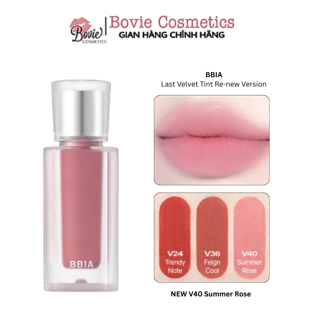 Son kem lì BBIA Last Velvet Tint ( Vỏ Mới )