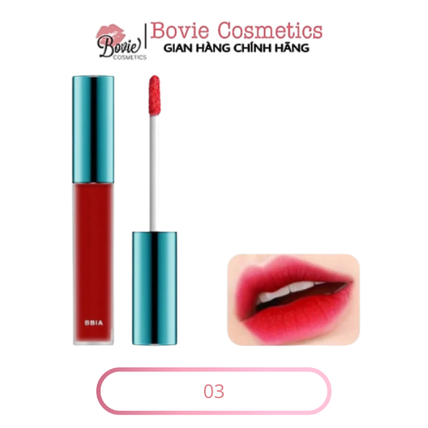 Son kem Bbia Last Velvet Lip Tint Full màu