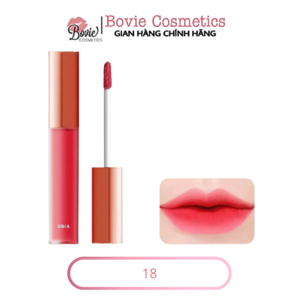 Son kem Bbia Last Velvet Lip Tint Full màu
