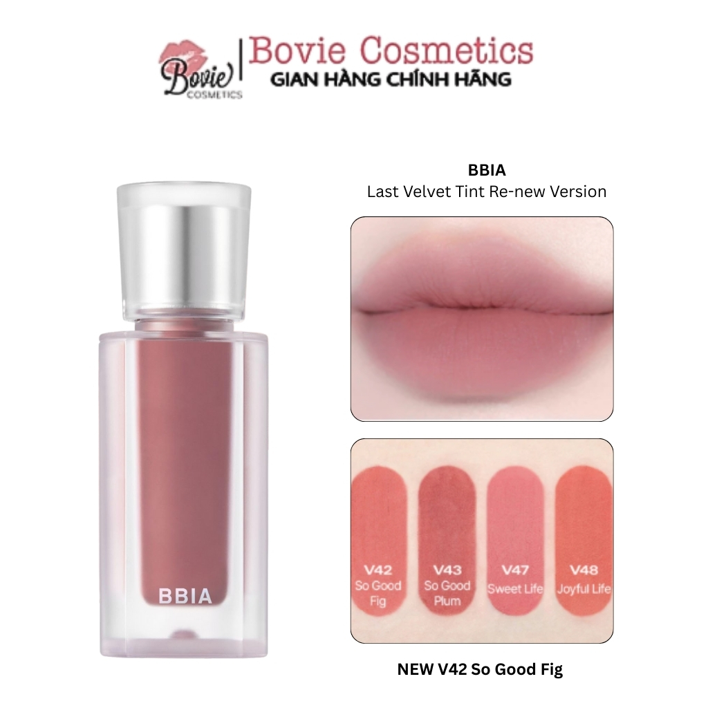 Son kem lì BBIA Last Velvet Tint ( Vỏ Mới )
