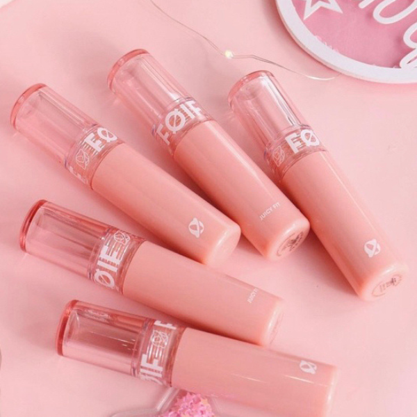 Son Tint Bóng Thuần Chay, Ẩm Mọng, Bền Màu FOIF Juicy Fit Tint