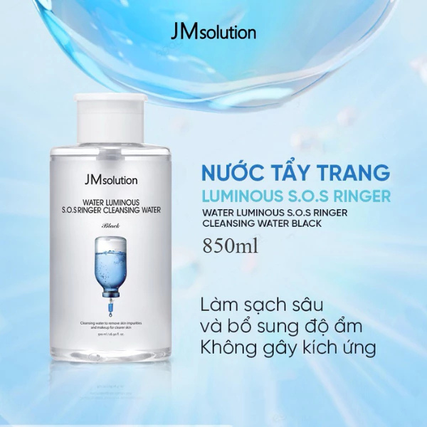Nước tẩy trang JM Solution Cleansing Water