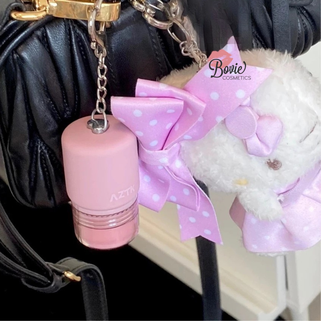 Son Bóng AZTK Carry Me Duo-Color Glow Lasting Lip Jello 2.5g + 2.5g (Kèm quà)