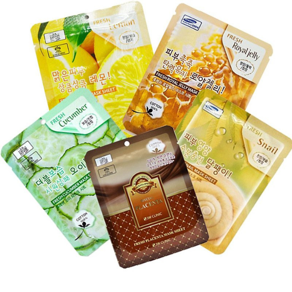 Mặt Nạ Giấy Dưỡng Da 3W CLINIC Fresh Mask Sheet