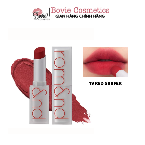 Son thỏi Romand New Zero Matte Lipstick