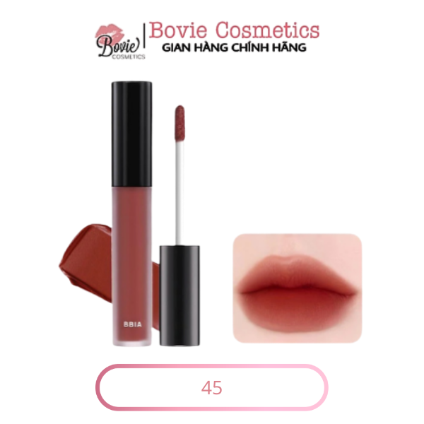 Son kem Bbia Last Velvet Lip Tint Full màu