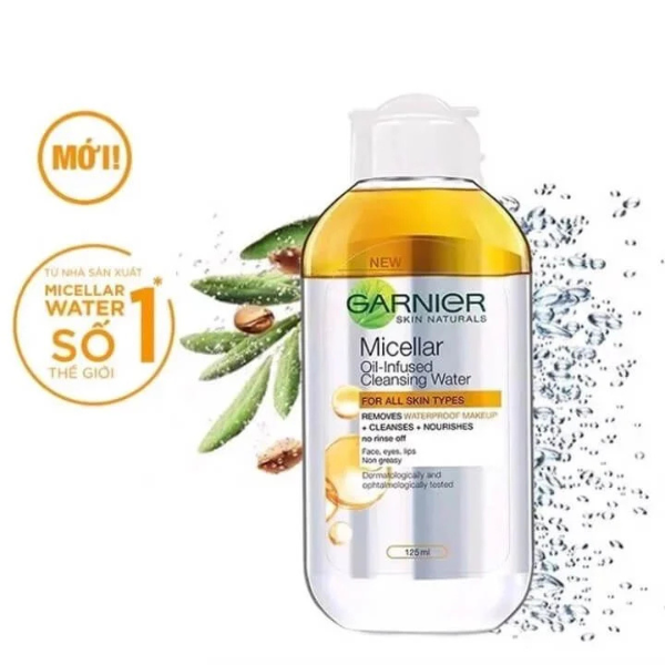 Nước Tẩy Trang Làm Sạch Sâu Garnier Micellar Cleansing Water