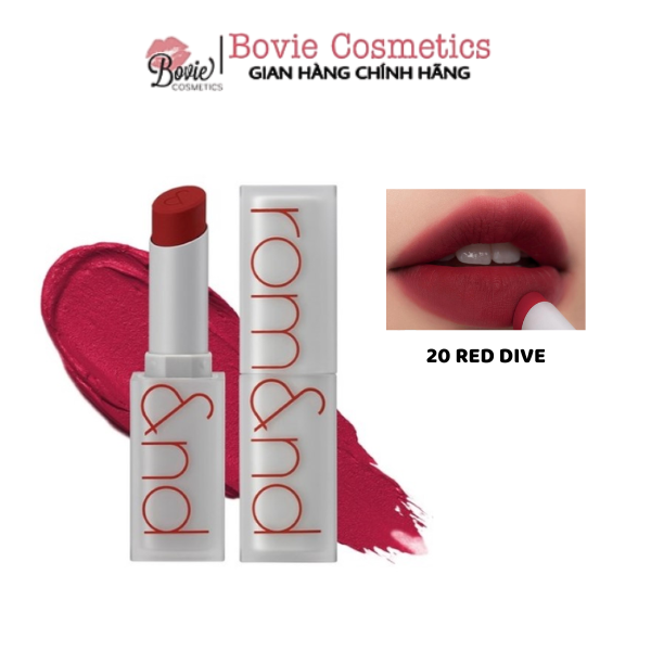 Son thỏi Romand New Zero Matte Lipstick