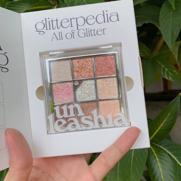Bảng Phấn Mắt 9 Ô Unleashia Glitterpedia Eye Palette