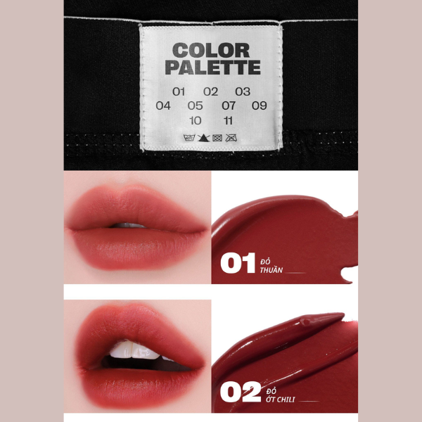 Son Kem Lì, Bền Màu Merzy Puffer Velvet Tint 37g