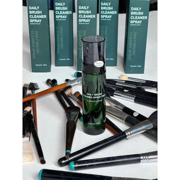 Dung Dịch Xịt Giặt Cọ Khô Daily Brush by DuyVu's Corner Nước Làm Sạch Cọ