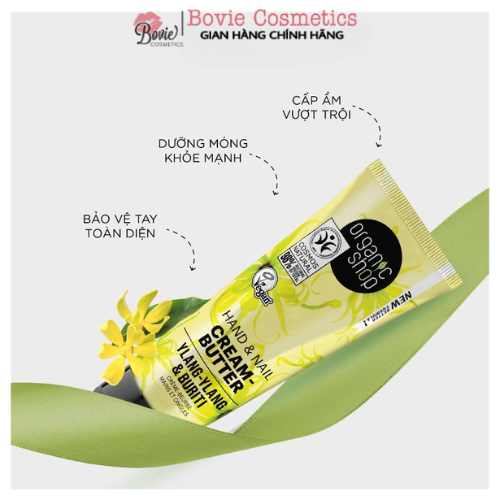 Kem Dưỡng Tay & Móng Organic Shop Hand & Nail Cream