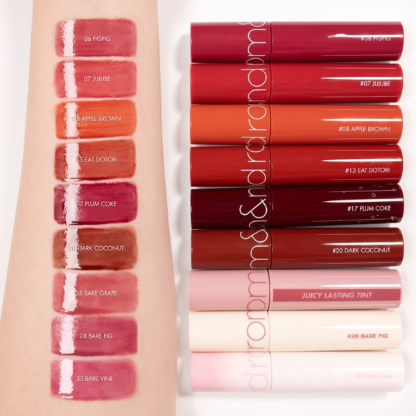 Son kem Tint Bóng Hàn Quốc Romand Juicy Lasting Tint 5.5g
