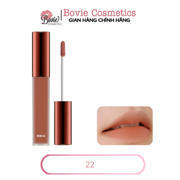 Son kem Bbia Last Velvet Lip Tint Full màu