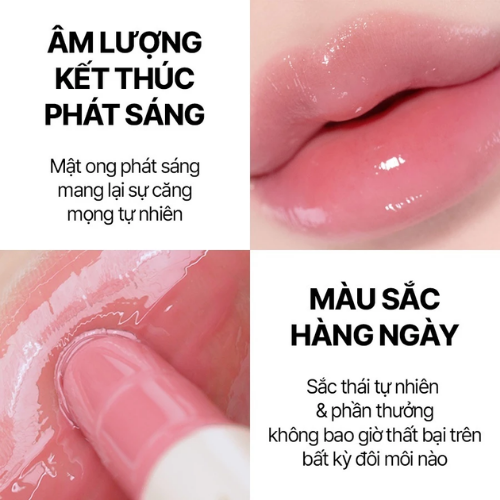 Son Dưỡng Môi Bấm Có Màu Nature Republic Honey Melting Balm