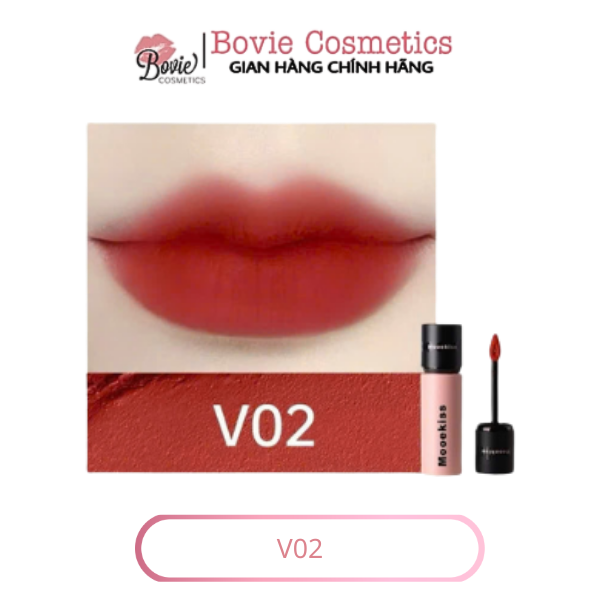Son kem Mooekiss Velvet Lip Mud