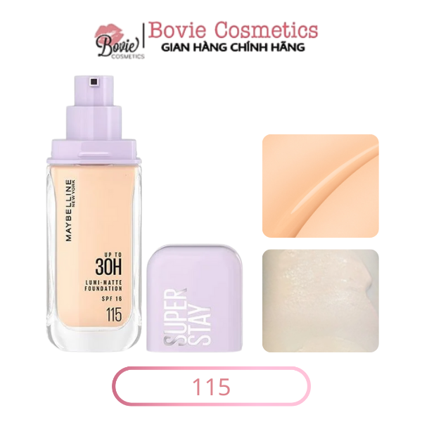 Kem Nền Maybelline Super Stay Lumi Matte 30H Foundation SPF16 35ml
