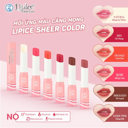 Son Dưỡng Môi Có Màu LipIce Sheer Color
