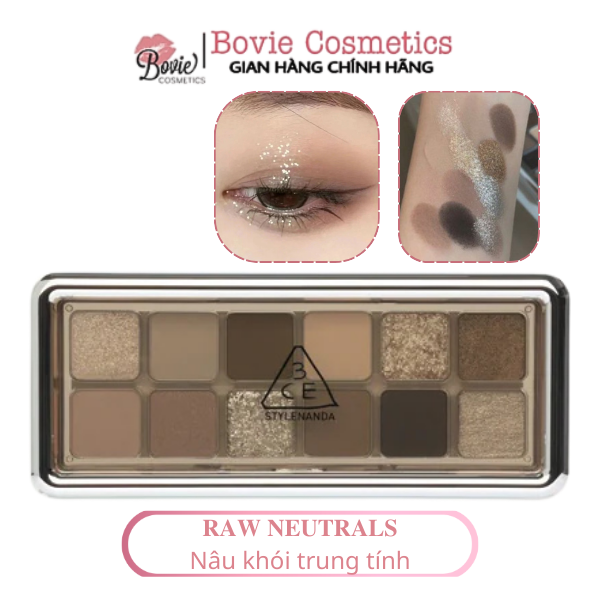 BẢNG PHẤN MẮT 12 Ô 3CE NEW TAKE EYESHADOW