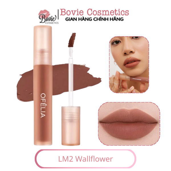 Son kem lì mịn OFÉLIA Uncovered Lip Mousse